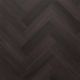 panele winylowe w kolorze ciemnej czekolady - Panele winylowe Arbiton Herringbone Dąb Empire